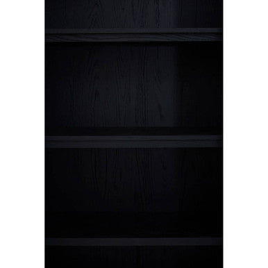 Orsina Salvar Tall Cabinet – 2-Tone Solid Oak Wood Storage with 5 Shelves