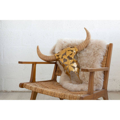 Orsina Lovina Natural Rattan Armchair – Teak Wood Accent Lounge Chair