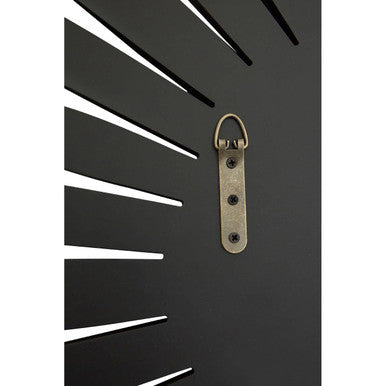 Orsina Starburst Wall Mirror – Silver Tapered Shard Decorative Mirror