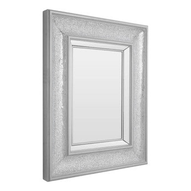 Orsina Pasadena Winnie Wall Mirror – Silver Bevelled Mosaic Design