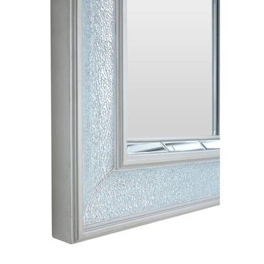 Orsina Pasadena Winnie Wall Mirror – Silver Bevelled Mosaic Design