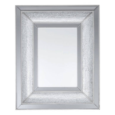 Orsina Pasadena Wendi Wall Mirror – Silver Bevelled Contemporary Mirror
