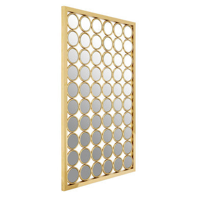 Orsina Meissa Gold Wall Mirror – Modern Decorative Multi-Circle Design