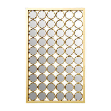 Orsina Meissa Gold Wall Mirror – Modern Decorative Multi-Circle Design