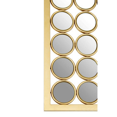 Orsina Meissa Gold Wall Mirror – Modern Decorative Multi-Circle Design