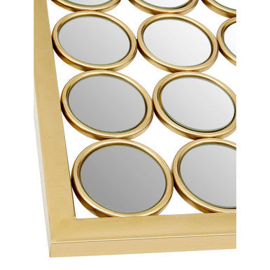 Orsina Meissa Gold Wall Mirror – Modern Decorative Multi-Circle Design