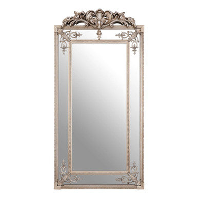 Deymonte Ornate Wall Mirror | Champagne Finish Bevelled Glass