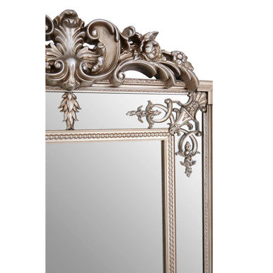 Deymonte Ornate Wall Mirror | Champagne Finish Bevelled Glass