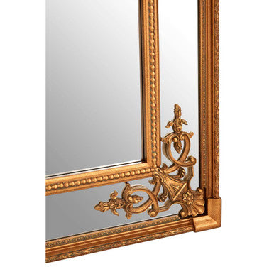 Deymonte Ornate Gold Wall Mirror | Bevelled Gilded Mirror by Orsina