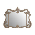 Orsina Haniel Ornate Wall Mirror – Antique Grey Acanthus Leaf Design