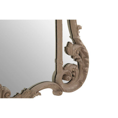 Orsina Haniel Ornate Wall Mirror – Antique Grey Acanthus Leaf Design