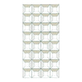 Orsina Torino Multi Glass Bevelled Wall Mirror | 24 Panel Grid Design