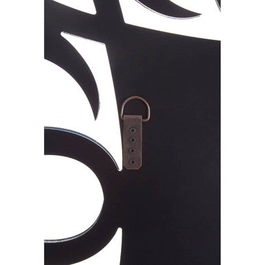 Orsina Gladis Modern Silver Wall Mirror – Sculptural Square Design