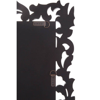 Orsina Geonna Wall Mirror – Silver Beveled Glass Decorative Mirror