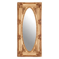 Orsina Marseille Gold Oval Wall Mirror – Ornate Acanthus Leaf Frame