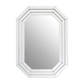 Orsina Raya Geometric Wall Mirror – Modern Three-Tier Architectural Frame