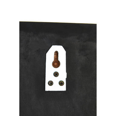 Orsina Relic Square Petrified Wood Wall Mirror | Dark Mosaic Frame