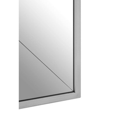 Orsina Descartes Large Silver Sunburst Wall Mirror – Solar Effect