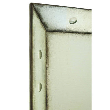 Orsina Riza Large Bubble Effect Wall Mirror – Antique Finish Rectangular