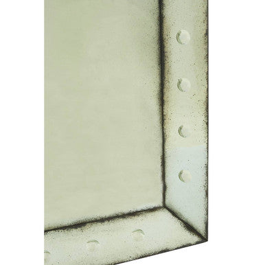 Orsina Riza Large Bubble Effect Wall Mirror – Antique Finish Rectangular