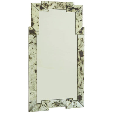 Orsina Riza Rectangular Wall Mirror – Antiqued Cut Out Frame
