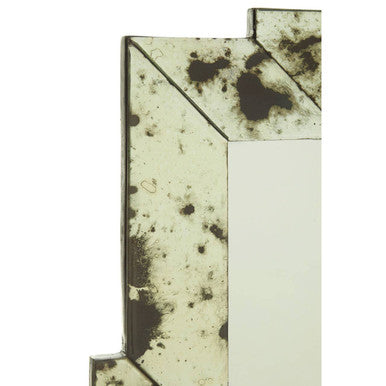 Orsina Riza Rectangular Wall Mirror – Antiqued Cut Out Frame