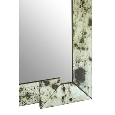Orsina Riza Rectangular Wall Mirror – Antiqued Cut Out Frame