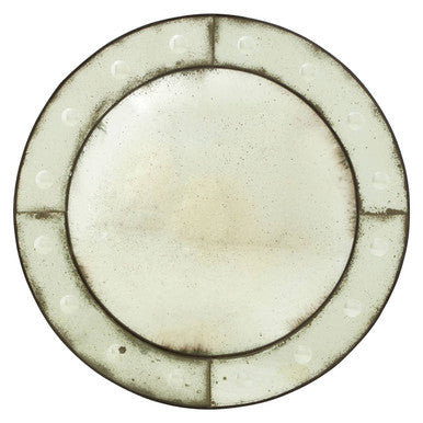 Orsina Riza Convex Wall Mirror – Black Bubble Effect Decorative Mirror