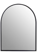 Orsina Trento Black Arch Wall Mirror – Modern Minimalist Accent Mirror