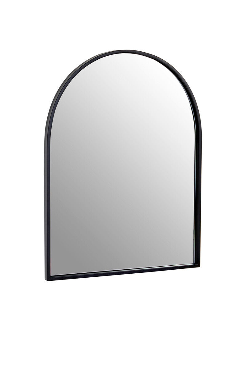 Orsina Trento Black Arch Wall Mirror – Modern Minimalist Accent Mirror