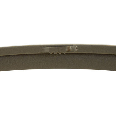 Orsina Trento Oval Wall Mirror – Double Ring Design in Soft Gold