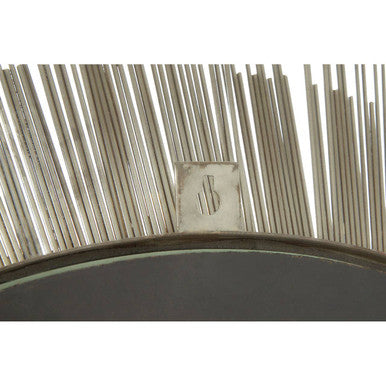 Orsina Templar Round Brass Wall Mirror – Sunburst Decorative Frame