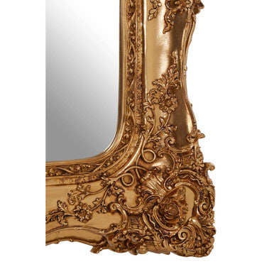 Orsina Marseille Gold Bevelled Edge Wall Mirror – Modern Luxury Decor