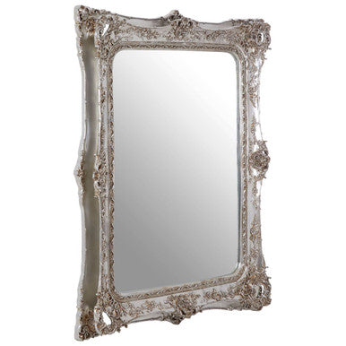 Orsina Marseille Champagne Baroque Wall Mirror – Ornate Ornate Frame