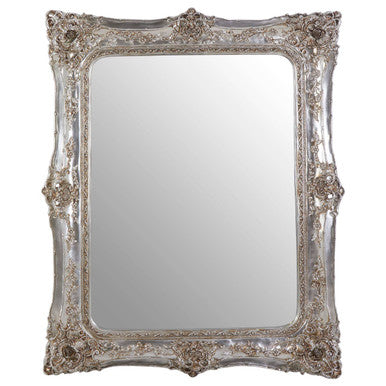 Orsina Marseille Champagne Baroque Wall Mirror – Ornate Ornate Frame