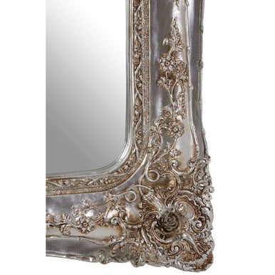 Orsina Marseille Champagne Baroque Wall Mirror – Ornate Ornate Frame