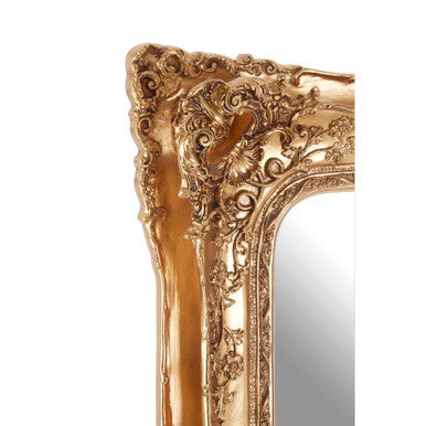 Orsina Marseille Gold Baroque Wall Mirror – Ornate Antique Style