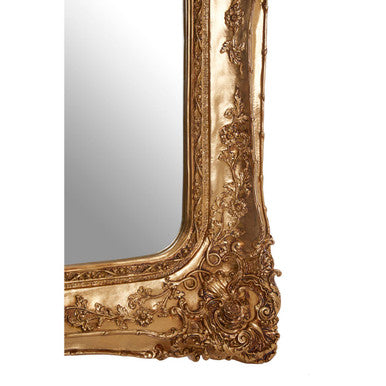 Orsina Marseille Gold Baroque Wall Mirror – Ornate Antique Style