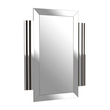 Orsina Ravenna Clear Wall Mirror – Rectangular Bevelled Glass Design