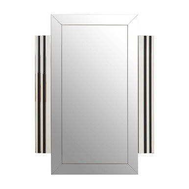 Orsina Ravenna Clear Wall Mirror – Rectangular Bevelled Glass Design