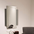 Orsina Ravenna Clear Wall Mirror – Rectangular Bevelled Glass Design