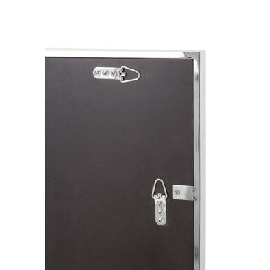 Orsina Rovo Silver Wall Mirror – Rectangular Modern Etched Design