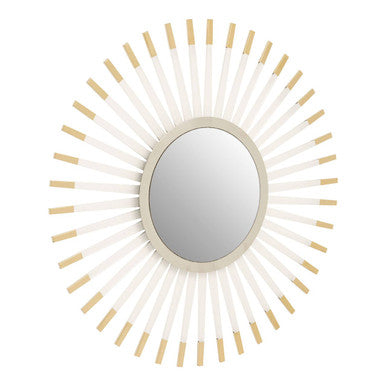 Orsina Remo Concave Wall Mirror – Modern Round Clear Glass Decor