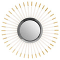 Orsina Remo Concave Wall Mirror – Modern Round Clear Glass Decor