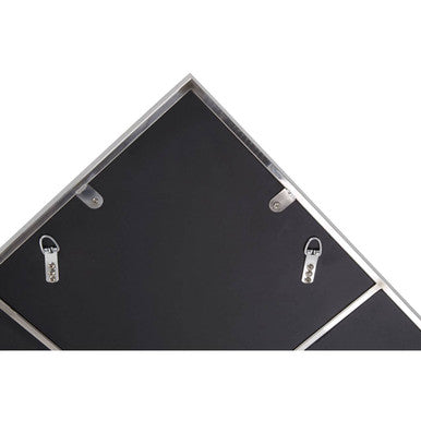 Orsina Reva Diamond Frame Wall Mirror – Modern Geometric Accent Mirror