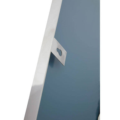 Orsina Avelino Silver Wall Mirror – Rectangular Contemporary Frame