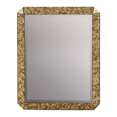 Orsina Komo Wall Mirror – Antique Gold Bevelled Horizontal Mirror