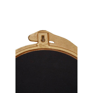 Orsina Serpent Round Wall Mirror – Gold Sculptural Accent Mirror