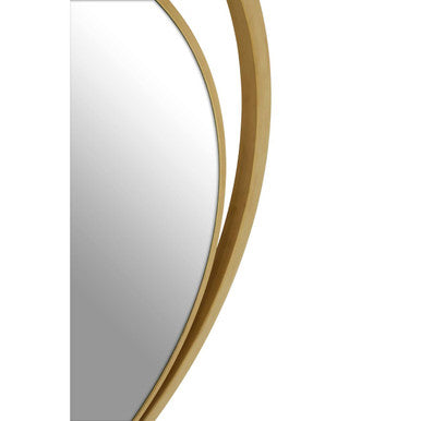 Orsina Serrano Gold Wall Mirror – Modern Glam Decorative Mirror