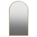Orsina Trento Large Arch Wall Mirror – Gold Frame Oversized Decor